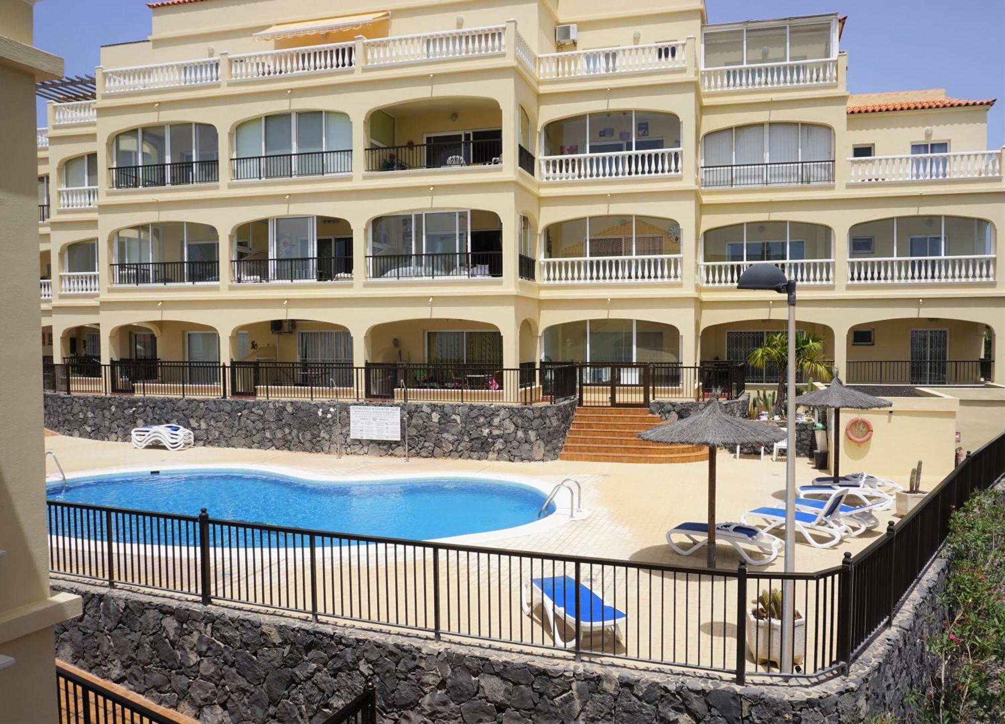 סן מיגל דה אבונה Golf Del Sur Apartment - Magnificent Panorama Of The Ocean, El Teide, And Montana Roja מראה חיצוני תמונה